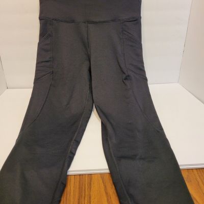 bally black leggins, size large